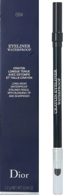Dior Crayon Eyeliner Waterproof - Eyeliner - 094 Noir Trinidad -Beroemde Cosmetica Winkel 391x1200 1