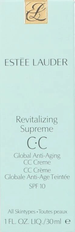 Estée Lauder Revitalizing Supreme SPF10 - CC Cream - 30 Ml -Beroemde Cosmetica Winkel 392x1200