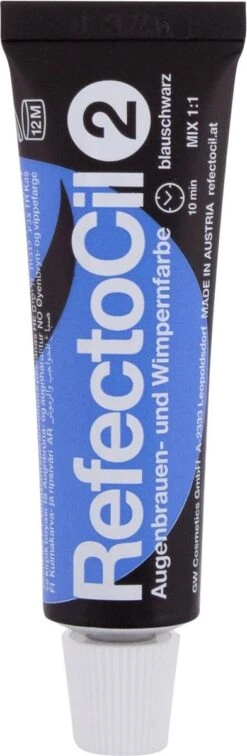 RefectoCil Wimper- En Wenkbrauw Verf - Blauw-zwart Nr. 2 - 15 Ml -Beroemde Cosmetica Winkel 392x1200 3