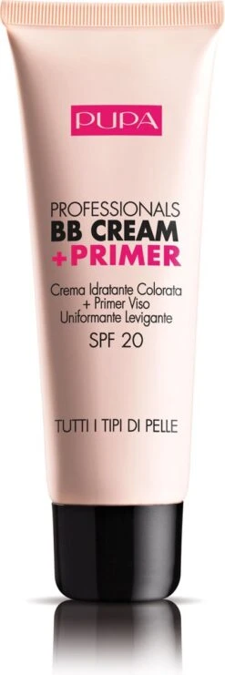 Pupa Milano Professionals BB Cream + Primer - Nude 001 -Beroemde Cosmetica Winkel 400x1200 4
