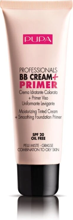 Pupa Milano BB Cream + Primer For Combination To Oily Skin - 001 Nude -Beroemde Cosmetica Winkel 400x1200 5