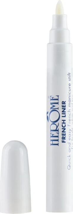 Herome French Liner - Manicurestift - Creëer Witte Nagelranden In Een Handomdraai - 5ml. -Beroemde Cosmetica Winkel 410x1200 1