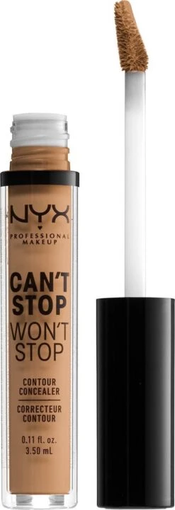 NYX Professional Makeup Can't Stop Won't Stop Contour Concealer - Golden Honey CSWSC14 - 3,5 Ml -Beroemde Cosmetica Winkel 411x1200 3