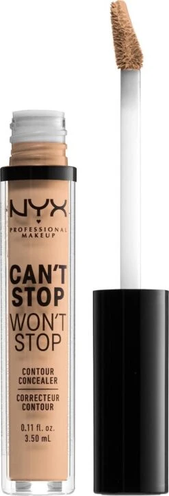 NYX Professional Makeup - Can't Stop Won't Stop Concealer - Natural -Beroemde Cosmetica Winkel 411x1200 4