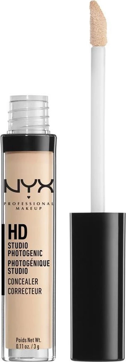 NYX Professional Makeup HD Photogenic Concealer Wand - Fair CW02 - Concealer - 3 Gr 4 NYX Professional Makeup HD Photogenic Concealer Wand - Fair CW02 - Concealer - 3 Gr - Afbeelding 2