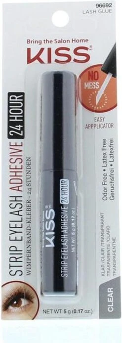 KISS - Strip Eyelash Adhesive 24 Hour Clear -Beroemde Cosmetica Winkel 427x1200 4