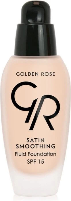Golden Rose Satin Smoothing Fluid Foundation NO: 27 Vloeibare Foundation Met SPF15 En Vitamine E 7 Golden Rose Satin Smoothing Fluid Foundation NO: 27 Vloeibare Foundation Met SPF15 En Vitamine E -Beroemde Cosmetica Winkel 428x1200
