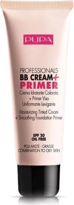 Pupa BB Cream + Primer For Combination To Oily Skin - 002 Sand 21 Pupa BB Cream + Primer For Combination To Oily Skin - 002 Sand -Beroemde Cosmetica Winkel 433x1200 3