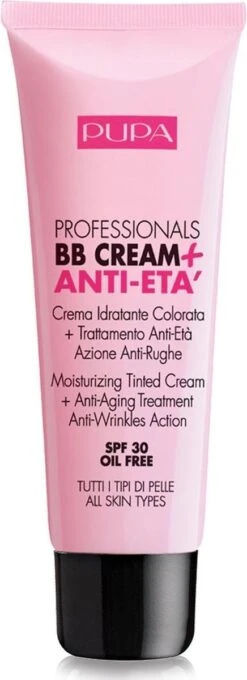 Pupa Milano Professionals BB Cream + Anti-Eta - 001 Nude -Beroemde Cosmetica Winkel 436x1200 6
