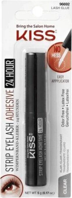 KISS - Strip Eyelash Adhesive 24 Hour Clear -Beroemde Cosmetica Winkel 438x1200 7