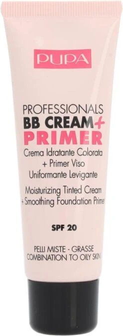 Pupa Milano BB Cream + Primer For Combination To Oily Skin - 001 Nude -Beroemde Cosmetica Winkel 441x1200 5