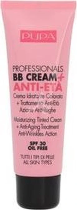 Pupa Milano Professionals BB Cream + Anti-Eta - 001 Nude -Beroemde Cosmetica Winkel 442x1200 1