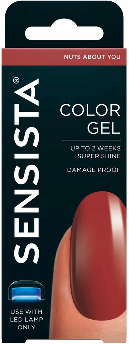 Sensista Color Gel Nuts About You - Bruin 9 Sensista Color Gel Nuts About You - Bruin - Afbeelding 7
