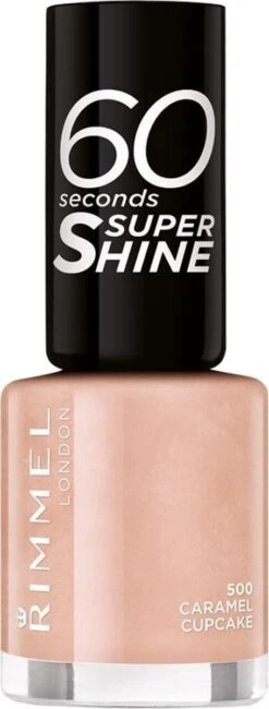 Rimmel London Rimmel 60 Seconds Super Shine - 500 Caramel Cupcake -Beroemde Cosmetica Winkel 456x1200 1
