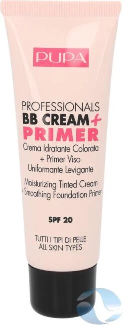Pupa Milano Professionals BB Cream + Primer - Nude 001 -Beroemde Cosmetica Winkel 456x1200 4