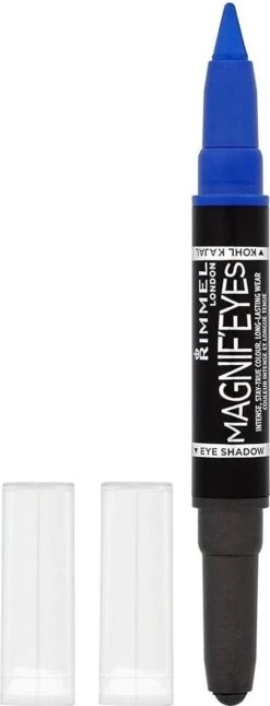 Rimmel London MagnifEyes Xxtreme Double Ended - Blauw - Oogschaduw En Eyeliner -Beroemde Cosmetica Winkel 459x1200 2