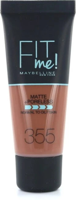 Maybelline Fit Me Matte & Poreless Foundation - 355 Pecan - 30 Ml