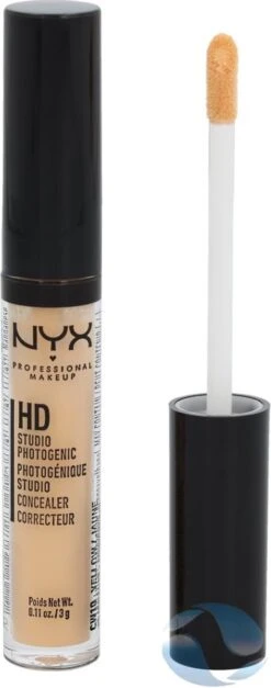 NYX Professional Makeup HD Photogenic Concealer Wand - Yellow CW10 - 3 Gr -Beroemde Cosmetica Winkel 473x1200 3