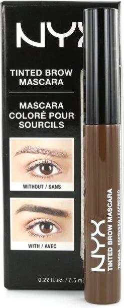 NYX Professional Makeup Tinted Brow Mascara - Espresso TBM04 - Wenkbrauwgel - 6,2 Gr -Beroemde Cosmetica Winkel 485x1200 3