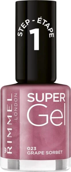 Rimmel London Super Gel Nagellak - 023 Grape Sorbet 13 Rimmel London Super Gel Nagellak - 023 Grape Sorbet -Beroemde Cosmetica Winkel 494x1200 3