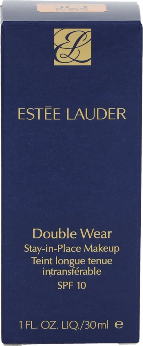 Estée Lauder Double Wear Stay-in-Place Foundation Met SPF10 - 3C3 Sandbar 5 Estée Lauder Double Wear Stay-in-Place Foundation Met SPF10 - 3C3 Sandbar - Afbeelding 3