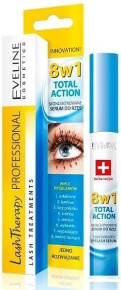 Eveline Cosmetics Lash Therapy Wimperserum 8in1 10ml. 10 Eveline Cosmetics Lash Therapy Wimperserum 8in1 10ml. -Beroemde Cosmetica Winkel 502x1200 3