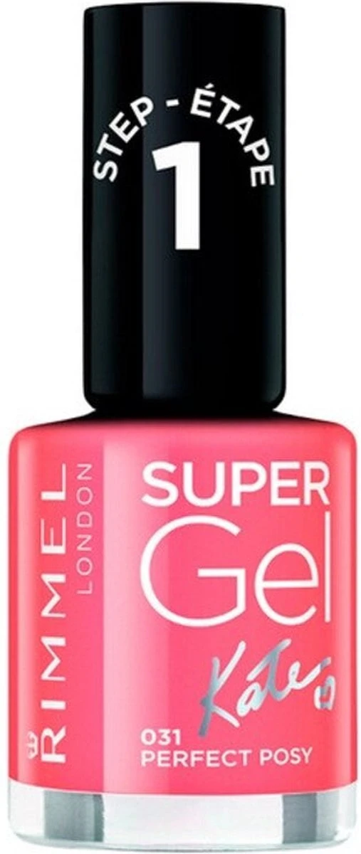 Rimmel London Super Gel Nagellak - 023 Grape Sorbet 6 Rimmel London Super Gel Nagellak - 023 Grape Sorbet - Afbeelding 4