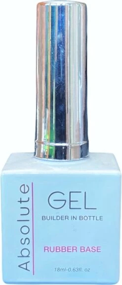 Gellex – Absolute Builder Gel In A Bottle – Rubber Base Coat (clear) - 18ml - Gellak - Gel Nagellak