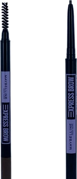Maybelline Brow Ultra Slim Wenkbrauwpotlood - Medium Brown -Beroemde Cosmetica Winkel 517x1200 1