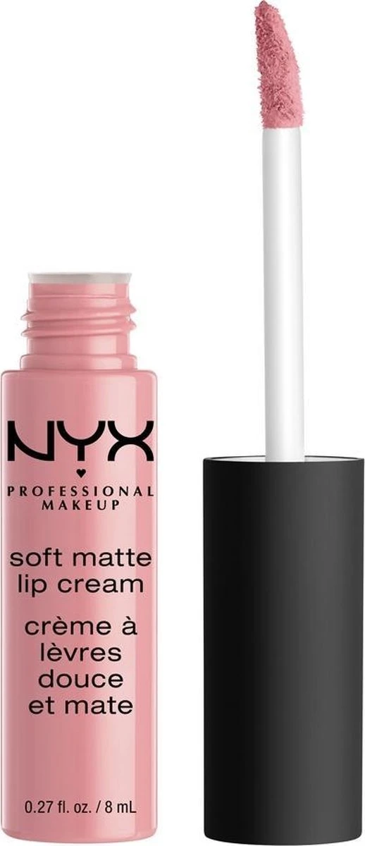 NYX Professional Makeup Soft Matte Lip Cream - Tokyo SMLC03 - Liquid Lippenstift - 8 Ml 4 NYX Professional Makeup Soft Matte Lip Cream - Tokyo SMLC03 - Liquid Lippenstift - 8 Ml - Afbeelding 2