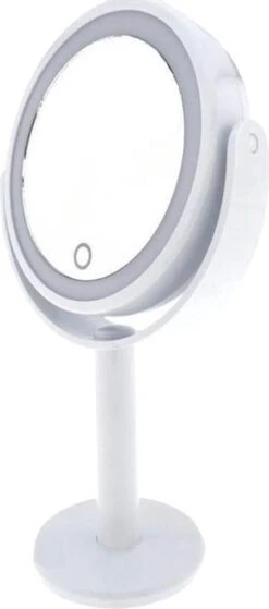 Benson Make Up Spiegel Met LED Ring - Cosmetische Spiegels Met Touch Dimmer - 2 Zijde -Beroemde Cosmetica Winkel 530x1200 4