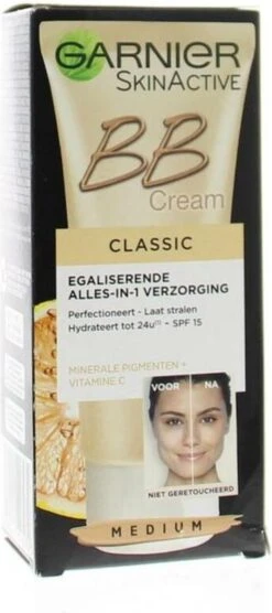 Garnier SkinActive BB Cream Classic Medium 5-in-1 Verzorging - 50 Ml -Beroemde Cosmetica Winkel 533x1200 2