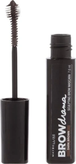 Maybelline Brow Drama Sculpting Wenkbrauw Mascara - Dark Brown -Beroemde Cosmetica Winkel 560x1200 5