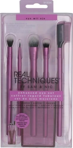 Real Techniques Enhanced Eye Set - Make-up Kwastenset -Beroemde Cosmetica Winkel 596x1200 7