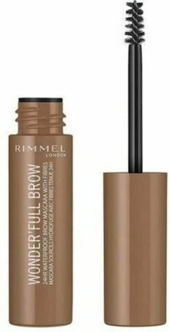 Rimmel London Wonder'full 24 Hour Brow Mascara - Wenkbrauwgel - 003 Dark Brown 16 Rimmel London Wonder'full 24 Hour Brow Mascara - Wenkbrauwgel - 003 Dark Brown -Beroemde Cosmetica Winkel 618x1200