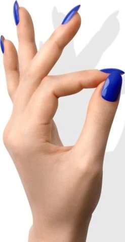 Blauwe Gellak Van TOPCODE Cosmetics - Ultramarine Blue - #TCBL02 - 15 Ml - Gel Nagellak Nagellak Blauw Gellak Blauw Gellac -Beroemde Cosmetica Winkel 623x1200