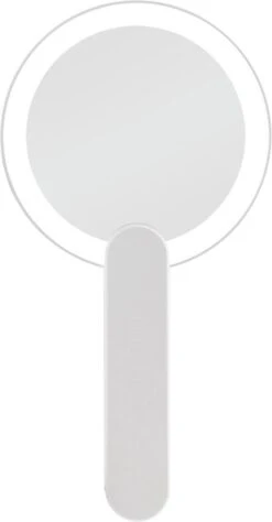 Merkloos Make Up Spiegel Met Led Verlichting - Verzorging Spiegel - Luxe Handspiegel - Zakspiegel - Sterke Handvat -Wit 13 Merkloos Make Up Spiegel Met Led Verlichting - Verzorging Spiegel - Luxe Handspiegel - Zakspiegel - Sterke Handvat -Wit -Beroemde Cosmetica Winkel 625x1200 5