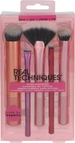 Make-up Borstel Set Artist Essentials Real Techniques (5 Pcs) 16 Make-up Borstel Set Artist Essentials Real Techniques (5 Pcs) -Beroemde Cosmetica Winkel 629x1200 1