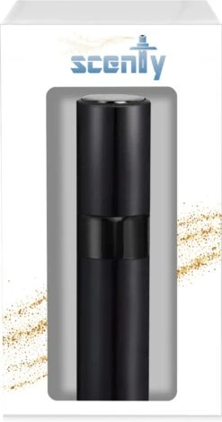 Scenty - Parfum Verstuiver Navulbaar - Mini Parfum Flesje - Reisflesje - Zwart -Beroemde Cosmetica Winkel 630x1200 6