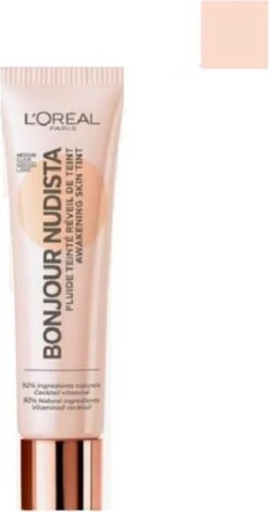 L'Oréal Paris Bonjour Nudista BB Cream - 01 Clair/Fair 15 L'Oréal Paris Bonjour Nudista BB Cream - 01 Clair/Fair -Beroemde Cosmetica Winkel 631x1200