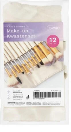 Professionele Make-up Kwastenset - 12 Delig - Beige-Goud 12 Professionele Make-up Kwastenset - 12 Delig - Beige-Goud -Beroemde Cosmetica Winkel 647x1200 3