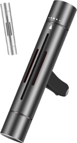 Autoparfum - Luchtverfrisser Auto - Inclusief 5 Geuren - Luxe Design - ZWART(2) - Hervulbaar - Fris -Beroemde Cosmetica Winkel 648x1200 6