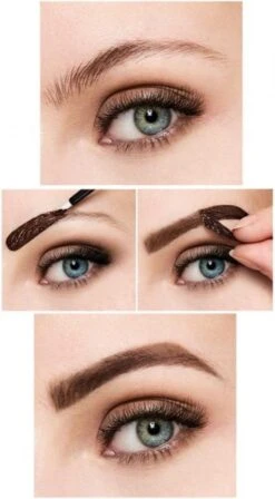 Maybelline New York Tattoo Brow Peel-Off Wenkbrauwgel - 2 Medium Brown - Bruin -Beroemde Cosmetica Winkel 661x1200 3