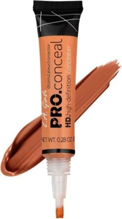 L.A. Girl - HD Pro Concealer - GC990 - Orange - Corrector - Oranje - Medium Tot Donkere Huid - Cruelty Free - 8 G -Beroemde Cosmetica Winkel 671x1200