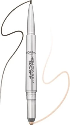 L'Oréal Brow Artist High Contour Wenkbrauwpotlood - 109 Ebony -Beroemde Cosmetica Winkel 674x1200 6