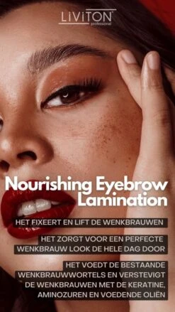 Liviton Eyebrow Lamination - Wenkbrauwgel - Brow Gel - Transparant - 50 Ml -Beroemde Cosmetica Winkel 675x1200 2
