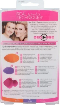 Real Techniques 6 Miracle Sponges - Make-up Spons 24 Real Techniques 6 Miracle Sponges - Make-up Spons -Beroemde Cosmetica Winkel 690x1200 1