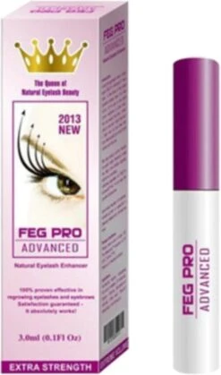 Merkloos FEG Pro Geavanceerde Wimpeserum | Wimper Groei Booster | Wimper Behandelingen | Serum Enhancer | Originele Feg Eyelash Enhancer Eyelash Serum Eyebrow Enhancer Eyebrow Serum