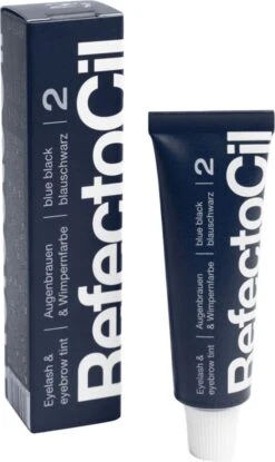 RefectoCil Wimper- En Wenkbrauw Verf - Blauw-zwart Nr. 2 - 15 Ml -Beroemde Cosmetica Winkel 715x1200 2