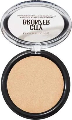 Maybelline City Bronzer Bronzer & Countour Powder - 250 Medium Warm - Bronzing En Contouring Poeder -Beroemde Cosmetica Winkel 727x1200 1
